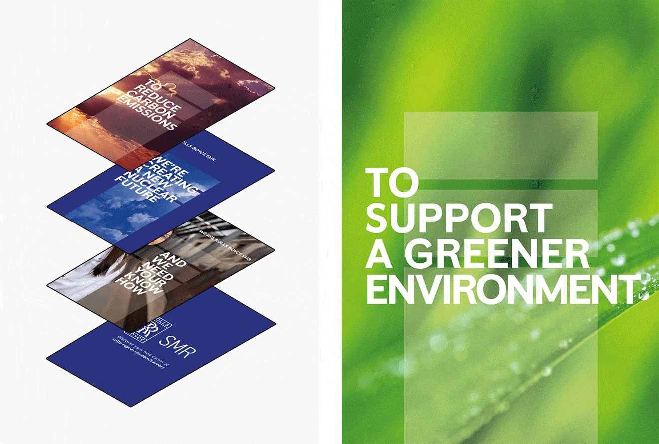 Rolls Royce SMR: To Support a greener environment we're producing future fuels and we need your desire to make a difference.