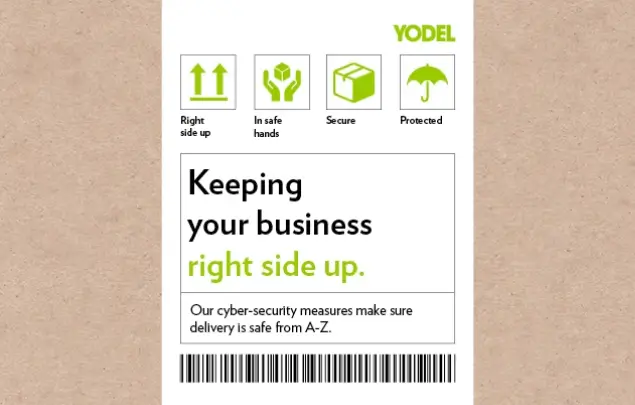 Cyber Security creative campaign for Yodel.