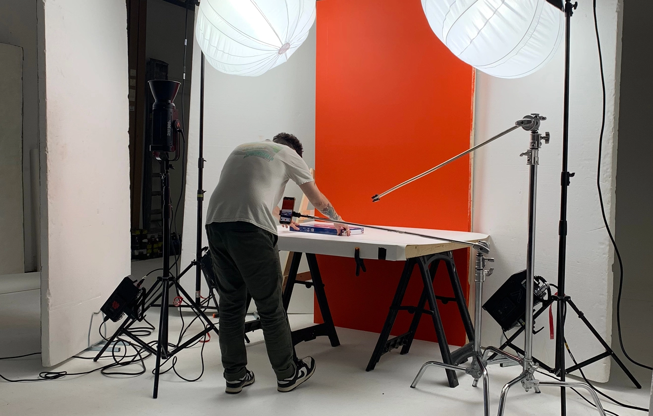 Behind the scenes footage of Sambro's Disney photoshoot.